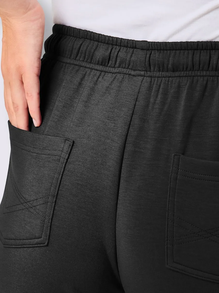 Pantalons fluides avec ceinture et poches pratiques