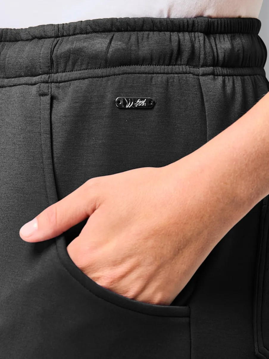 Pantalons fluides avec ceinture et poches pratiques