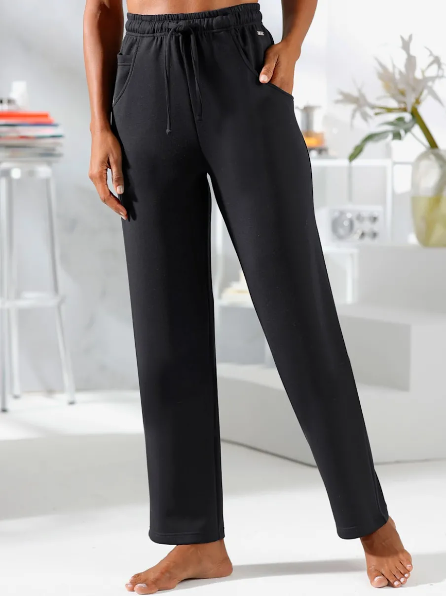 Pantalons fluides avec ceinture et poches pratiques