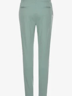 Pantalons jogpants doux à rayures et bords-côtes