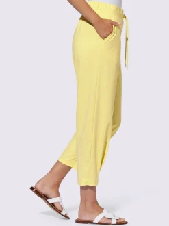 Pantalons jogpants en jersey à poches latérales pratiques