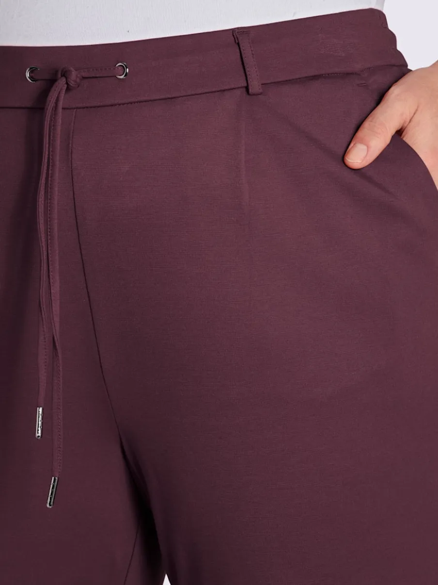 Pantalons jogpants en jersey avec poches et détails raffinés