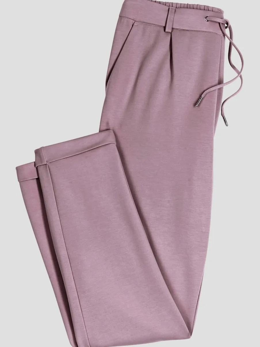 Pantalons jogpants en jersey avec poches et détails raffinés