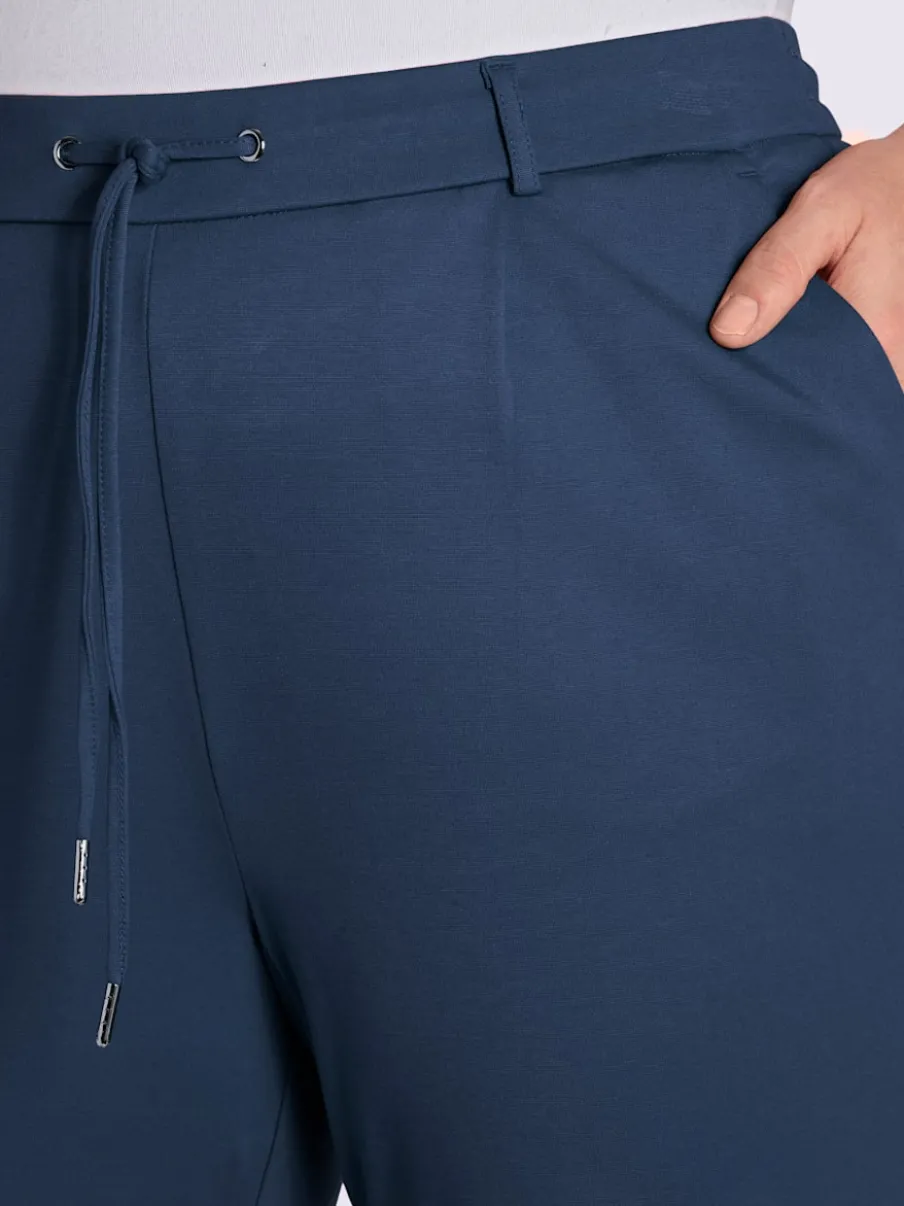 Pantalons jogpants en jersey avec poches et détails raffinés