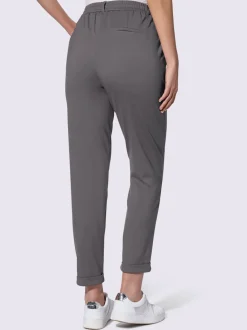 Pantalons jogpants en jersey avec poches et détails raffinés