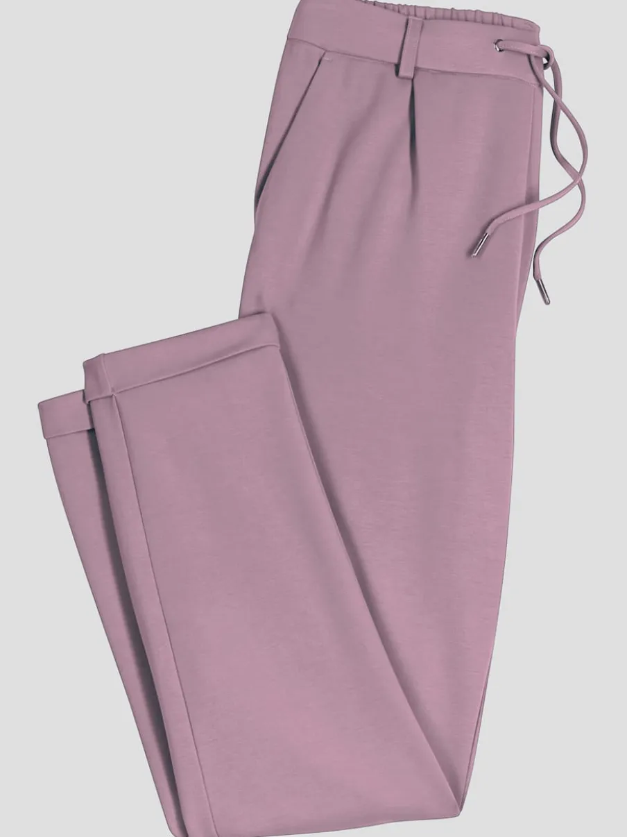 Pantalons jogpants en jersey avec poches et détails raffinés