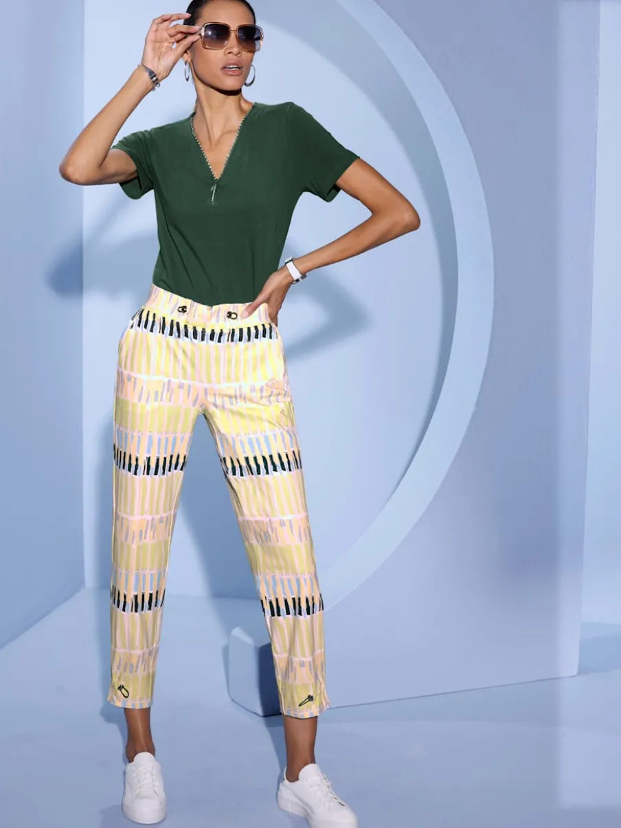 Pantalons jogpants en polyamide avec ceinture réglable