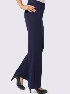 Pantalons larges au tombé fluide et pinces structurantes