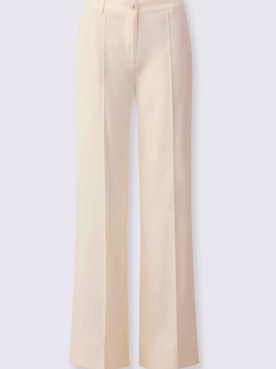 Pantalons larges avec poches latérales et nervures affinantes