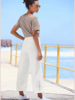 Pantalons larges avec poches latérales pour loisirs