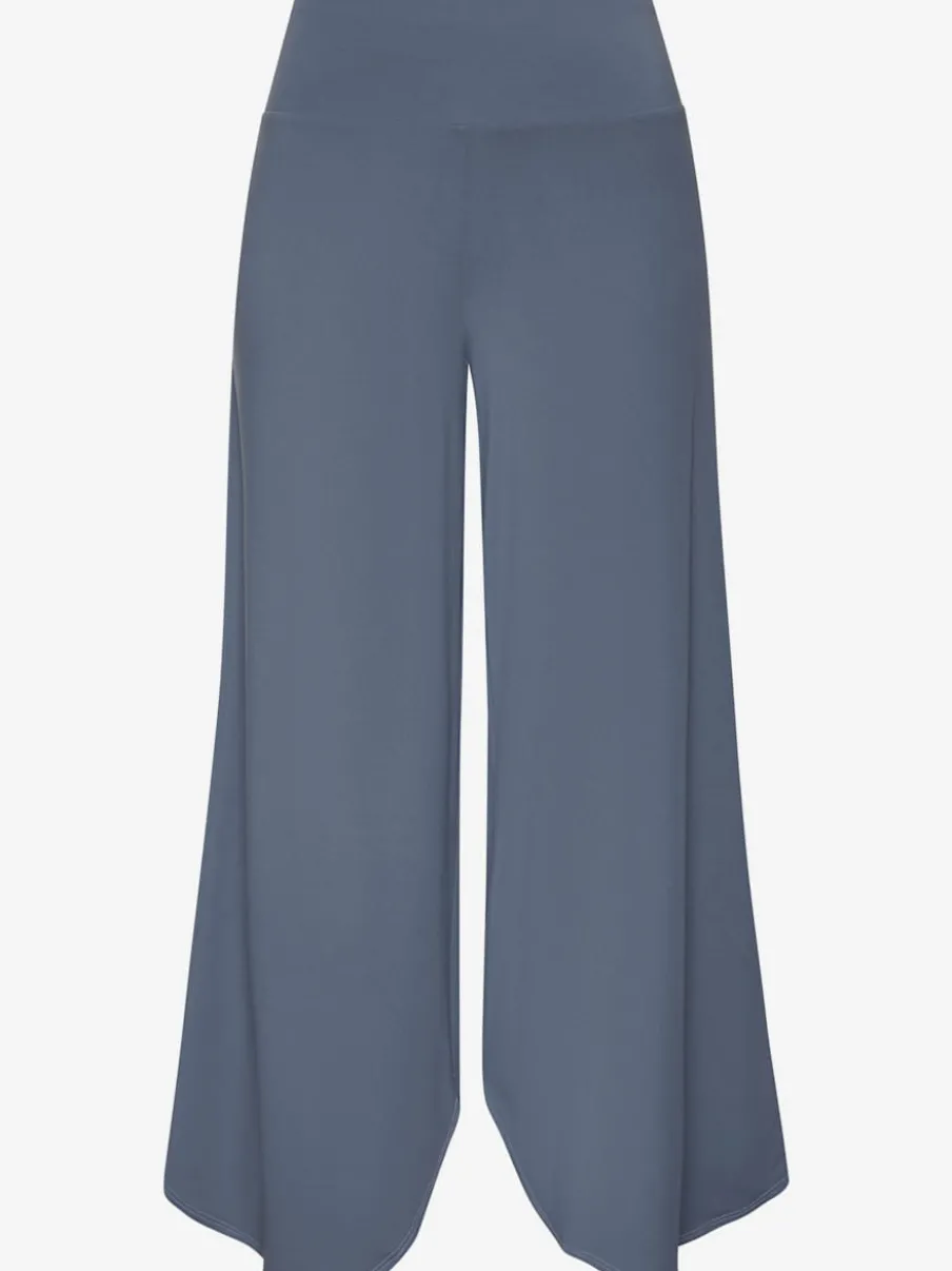 Pantalons larges jupe-culottes douces et fluides pour la maison