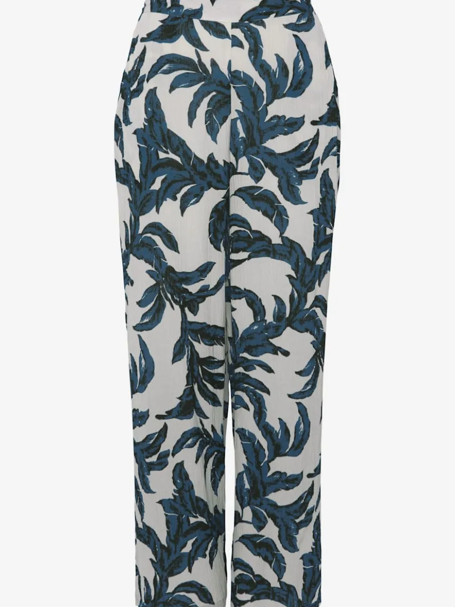Pantalons légers à ceinture lisse avec poches fendues