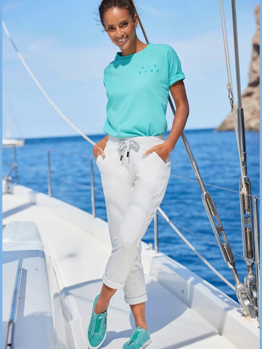 Pantalons molletonnés avec poches latérales et matière douce