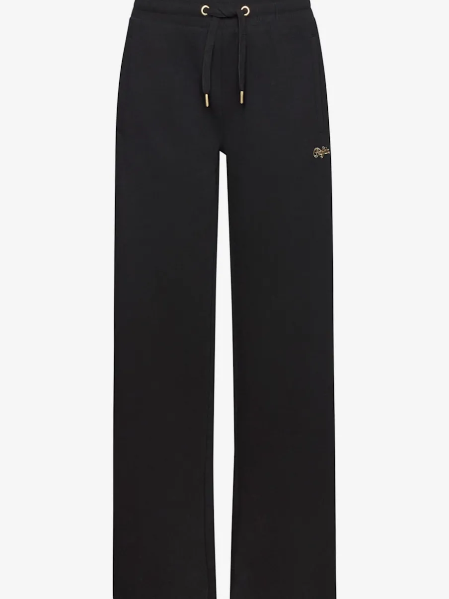 Pantalons moulants avec poches élastiques et empiècements côtelés