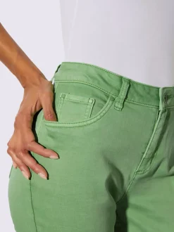 Pantalons 5 poches en coton avec paillettes scintillantes