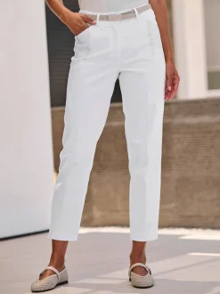 Pantalons près du corps avec petites pierres brillantes