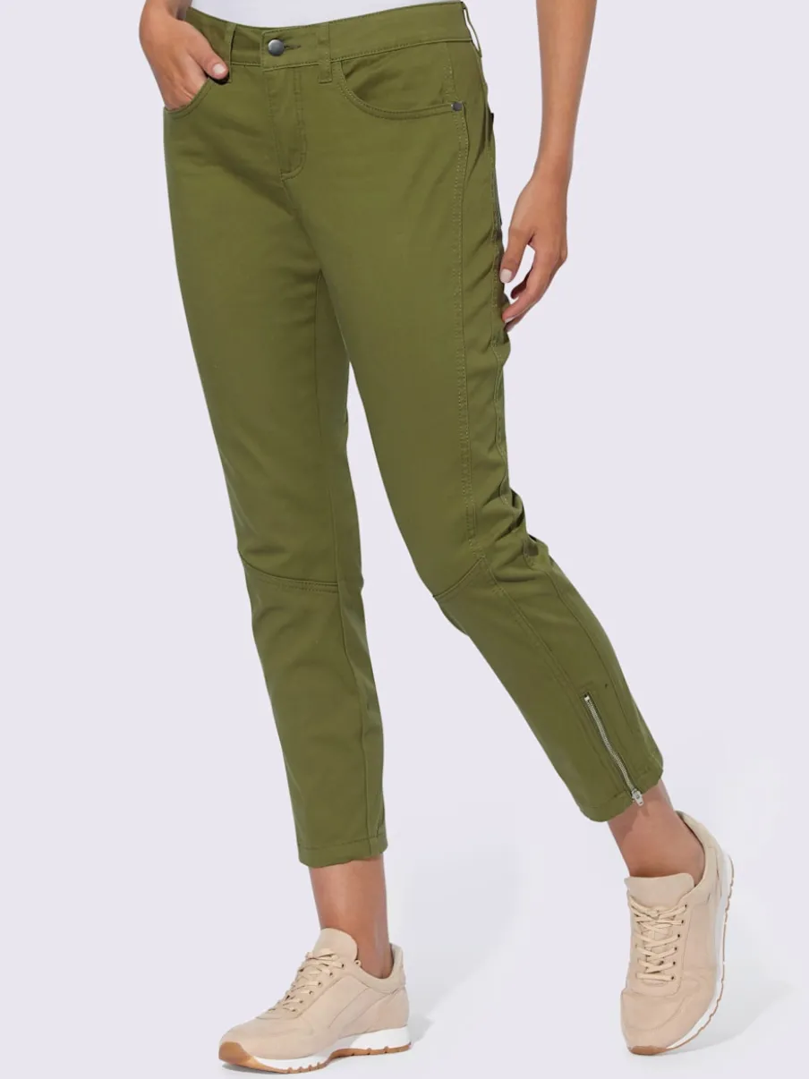 Pantalons skinny ajustés avec Power Mesh intégré soutien