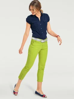 Pantalons skinny ajustés avec Power Mesh intégré soutien