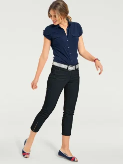 Pantalons skinny ajustés avec Power Mesh intégré soutien