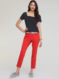 Pantalons skinny ajustés avec Power Mesh intégré soutien