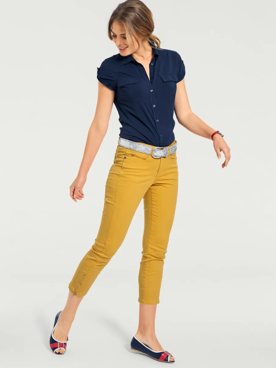 Pantalons skinny ajustés avec Power Mesh intégré soutien