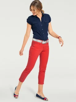 Pantalons skinny ajustés avec Power Mesh intégré soutien