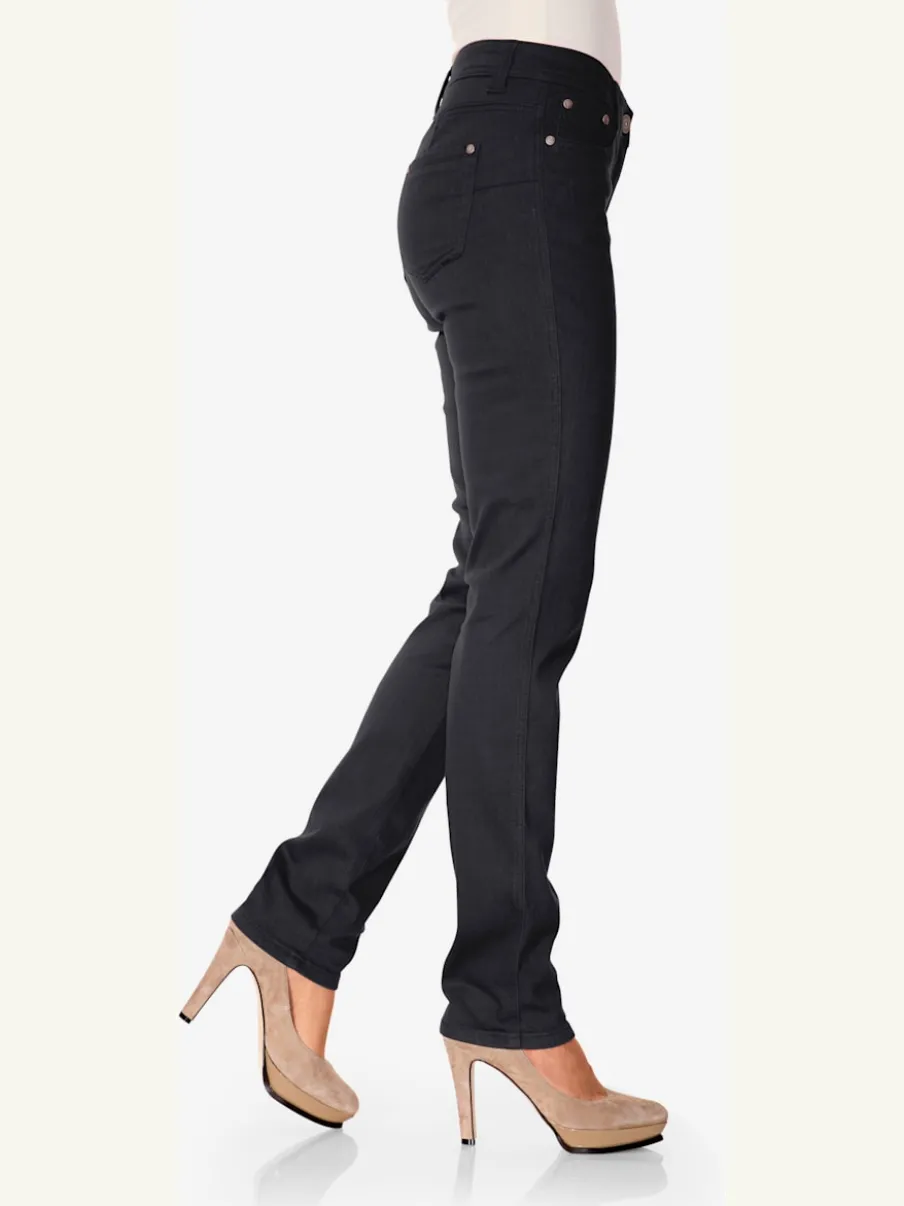 Pantalons skinny avec effet push-up au dos
