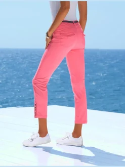 Pantalons skinny cinq poches style décontracté léger