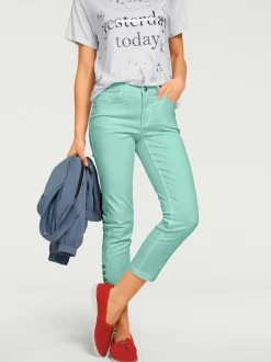 Pantalons skinny cinq poches style décontracté léger