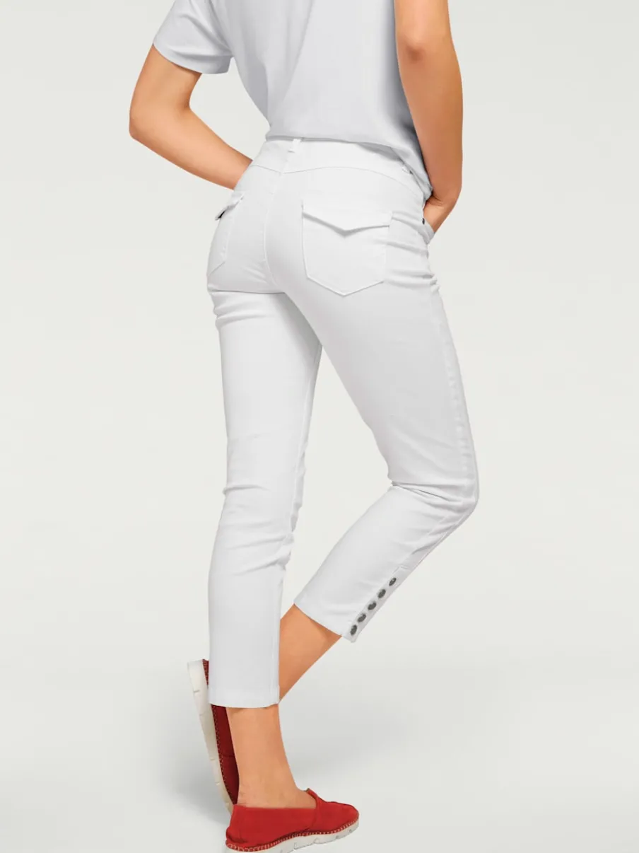 Pantalons skinny cinq poches style décontracté léger