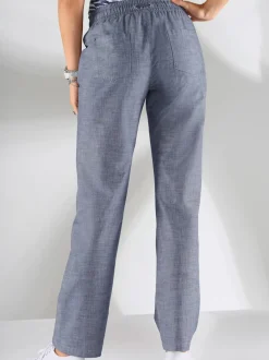 Pantalons sport avec ceinture élastique et poches pratiques