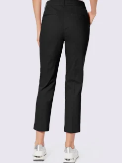 Pantalons structurants avec poches et œillets au bas