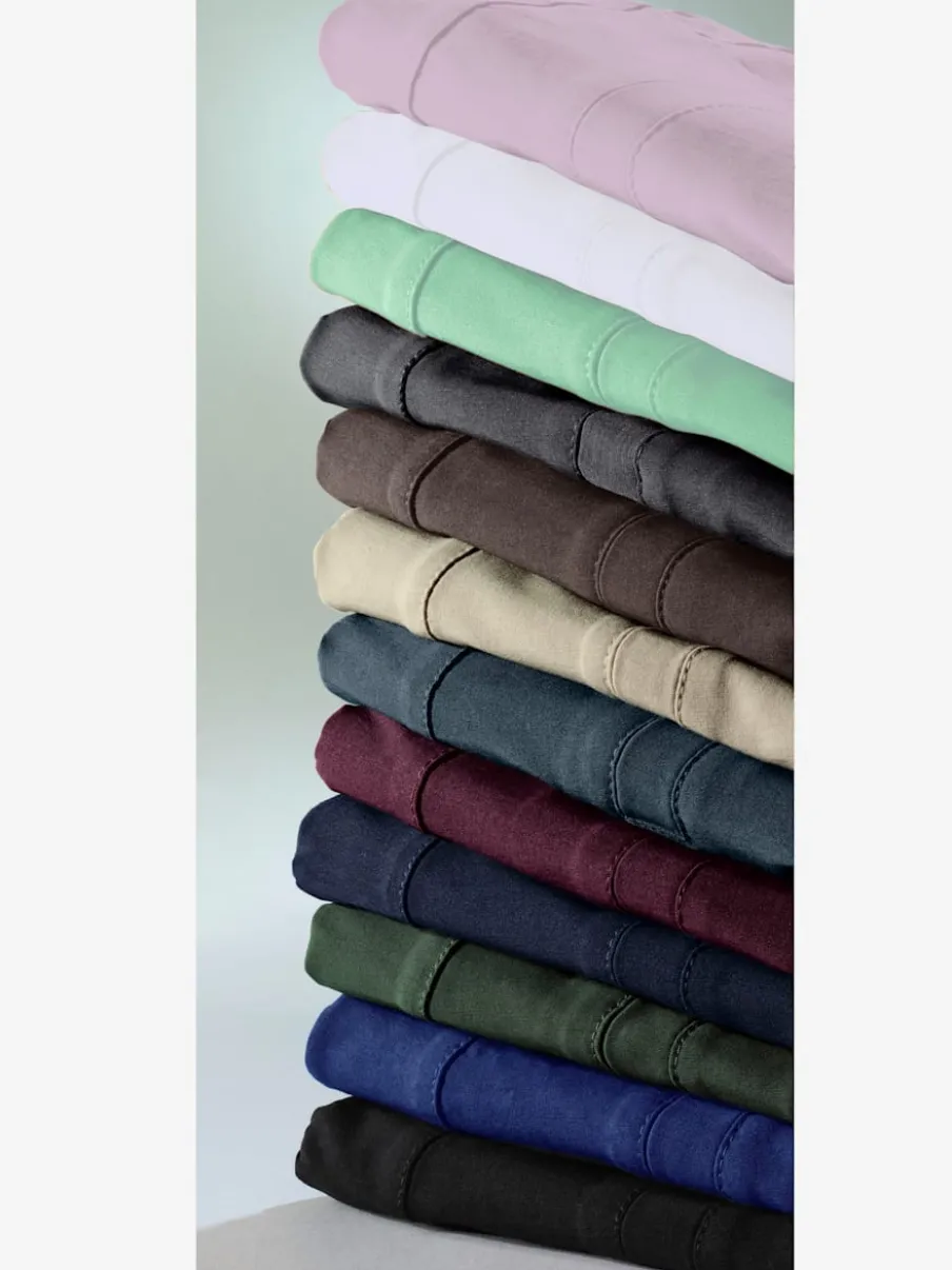 Pantalons unis avec ceinture élastique confortable extensible