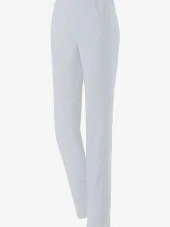 Pantalons unis avec ceinture élastique confortable extensible