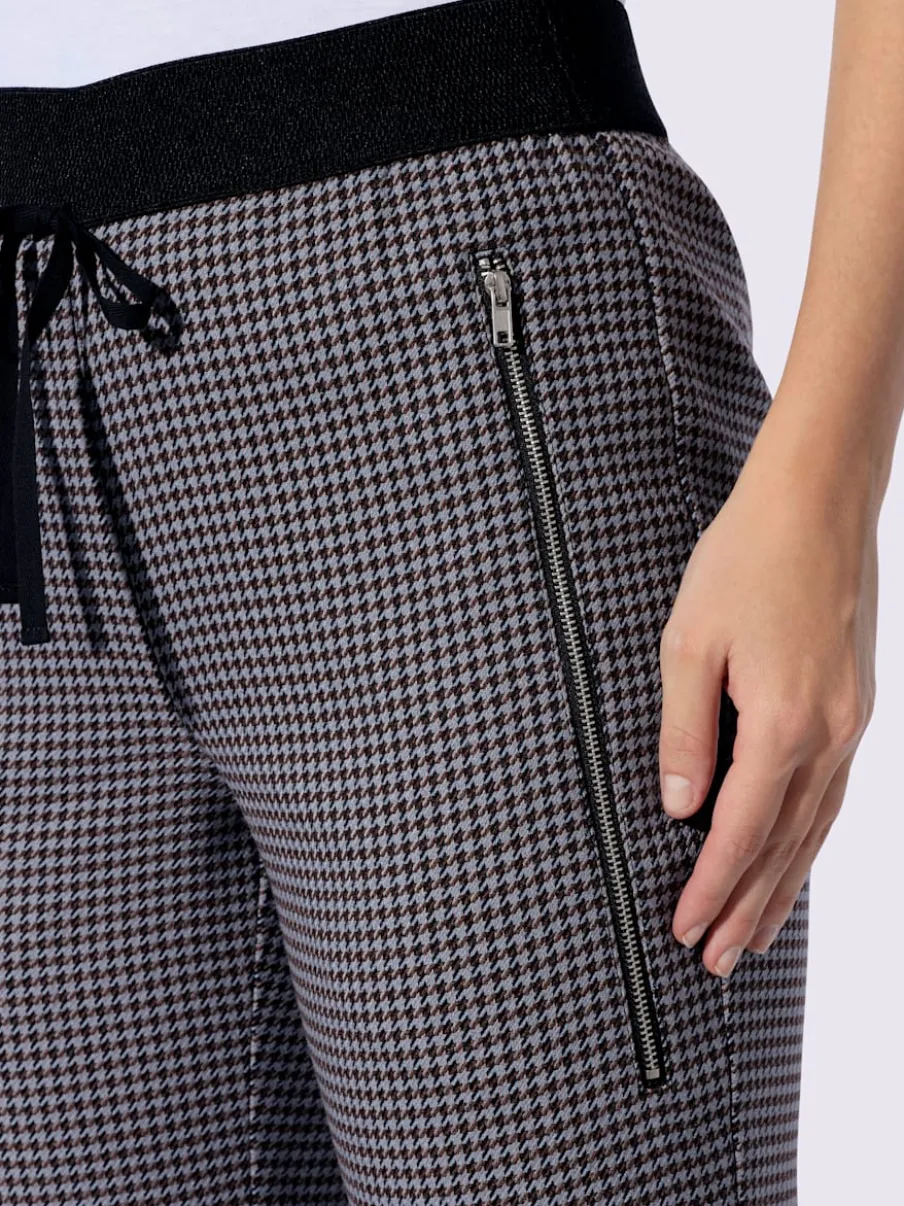 Pantalon superbe motif jacquard
