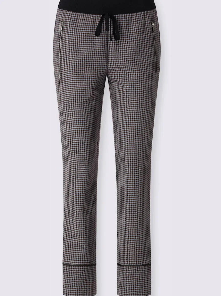 Pantalon superbe motif jacquard