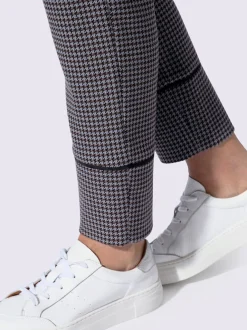 Pantalon superbe motif jacquard