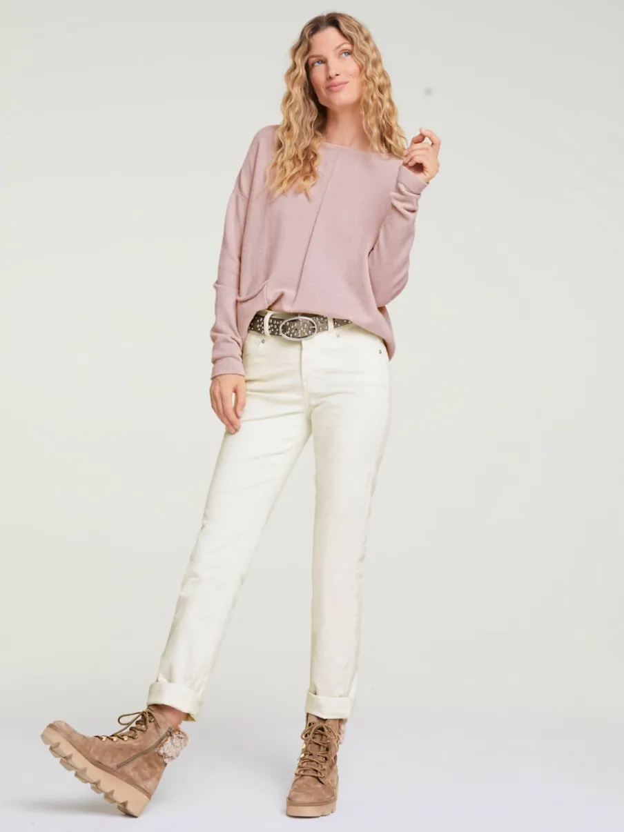 Pantalons velours côtelé coupe droite et confortable