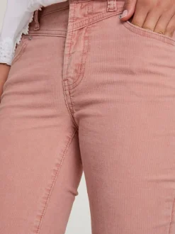 Pantalons velours côtelé coupe droite et confortable