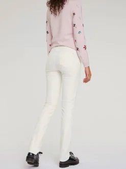 Pantalons velours côtelé coupe droite et confortable