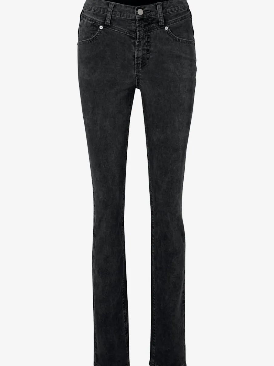 Pantalons velours côtelé coupe droite et confortable