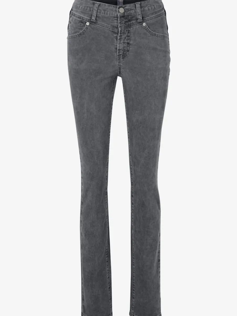 Pantalons velours côtelé coupe droite et confortable