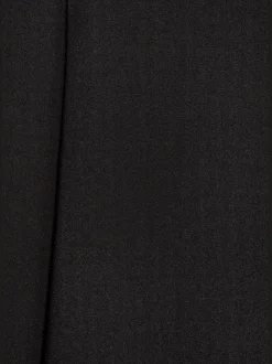 Pantalon tailleur à plis repassés avec ceinture élastique ajustable