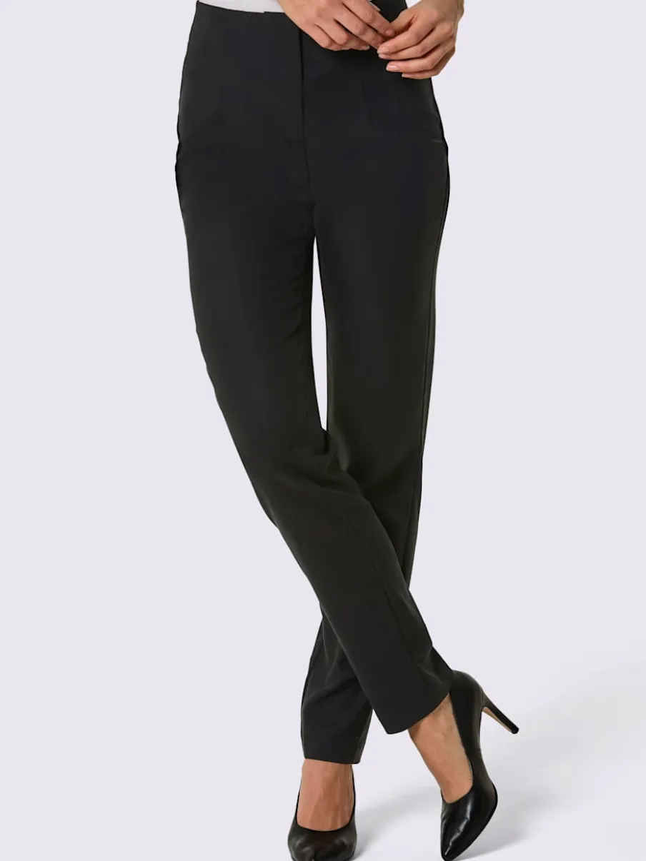 Pantalon tissé 63% lyocell (tencel)