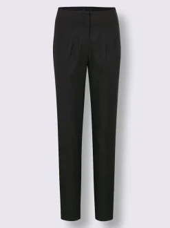 Pantalon tissé 63% lyocell (tencel)