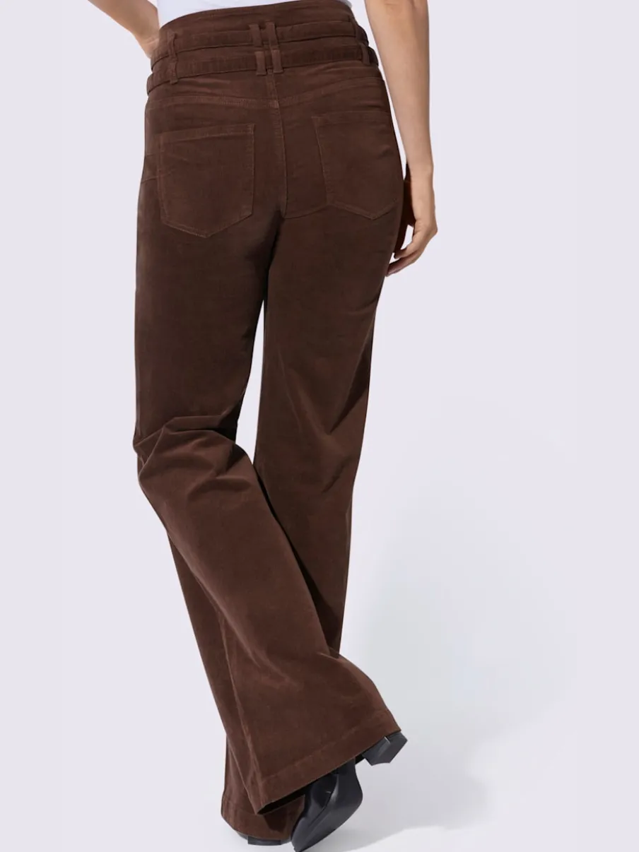Pantalon velours velours fin