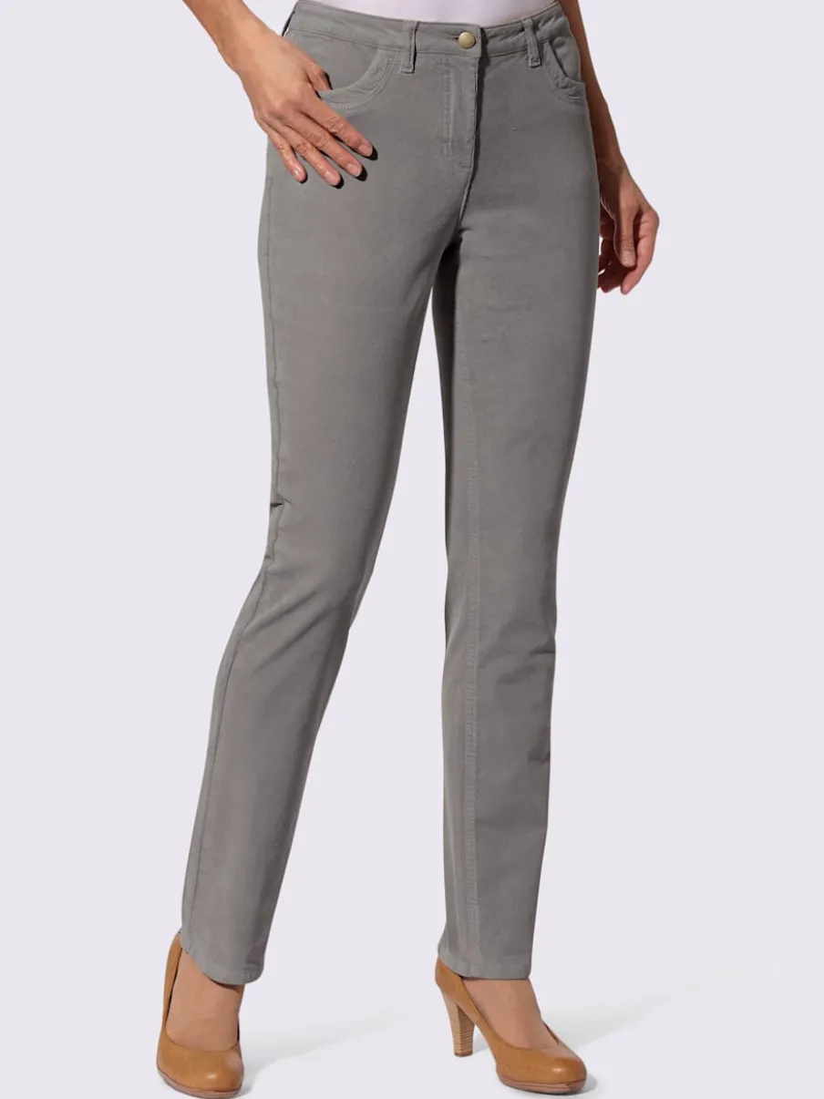 Pantalon velours velours fin