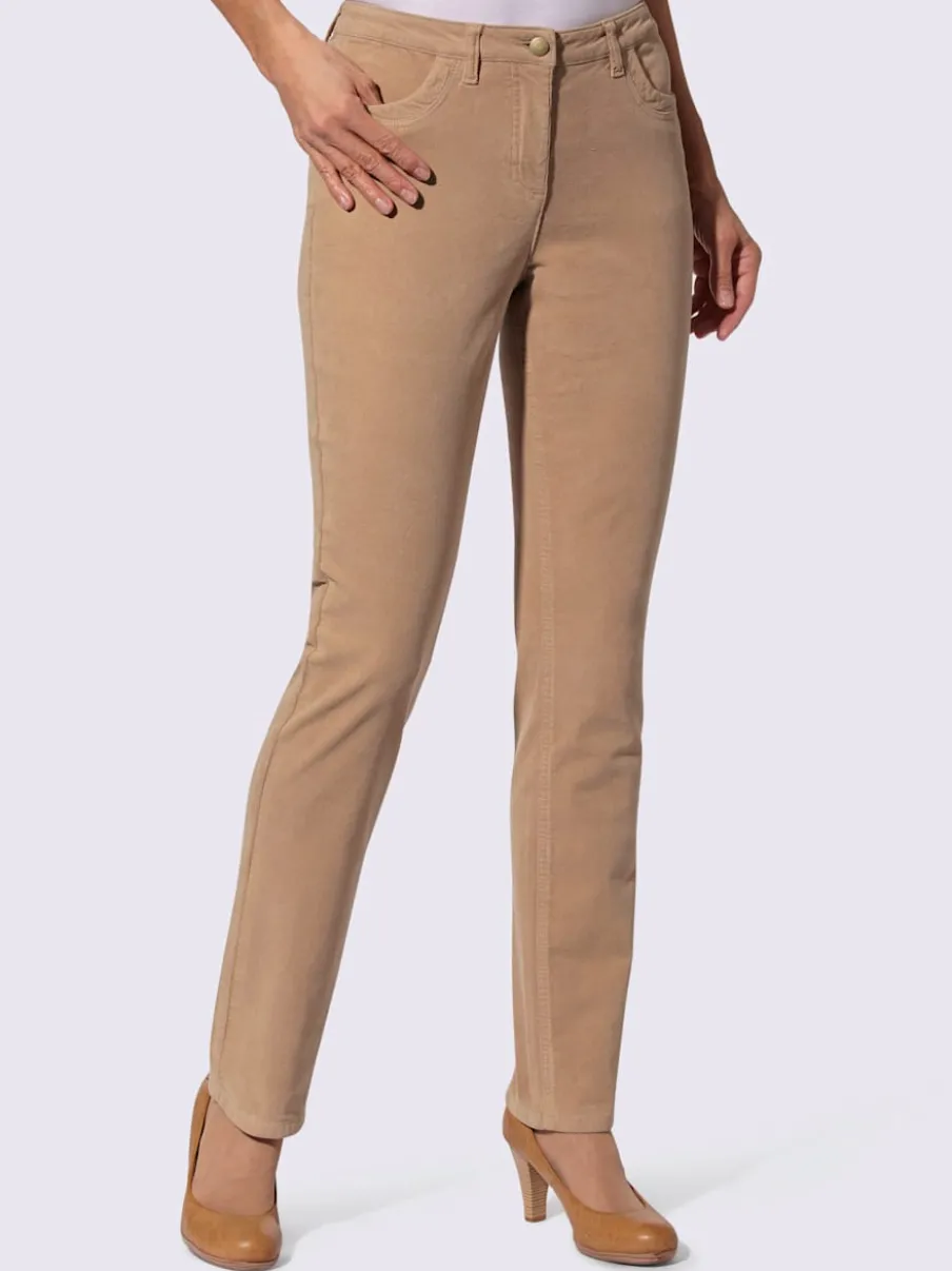 Pantalon velours velours fin