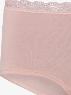 Panty gainant hipster avec joli bord en dentelle