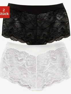 Panty lot de 2 panties en dentelle